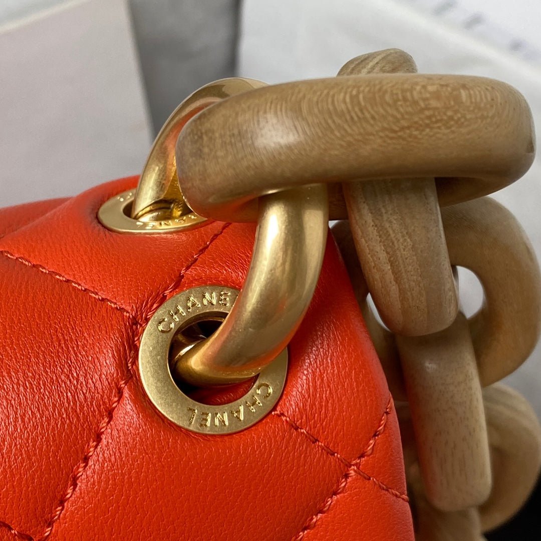 ＣＨＮＥＬ MINI FLAP BAG RED