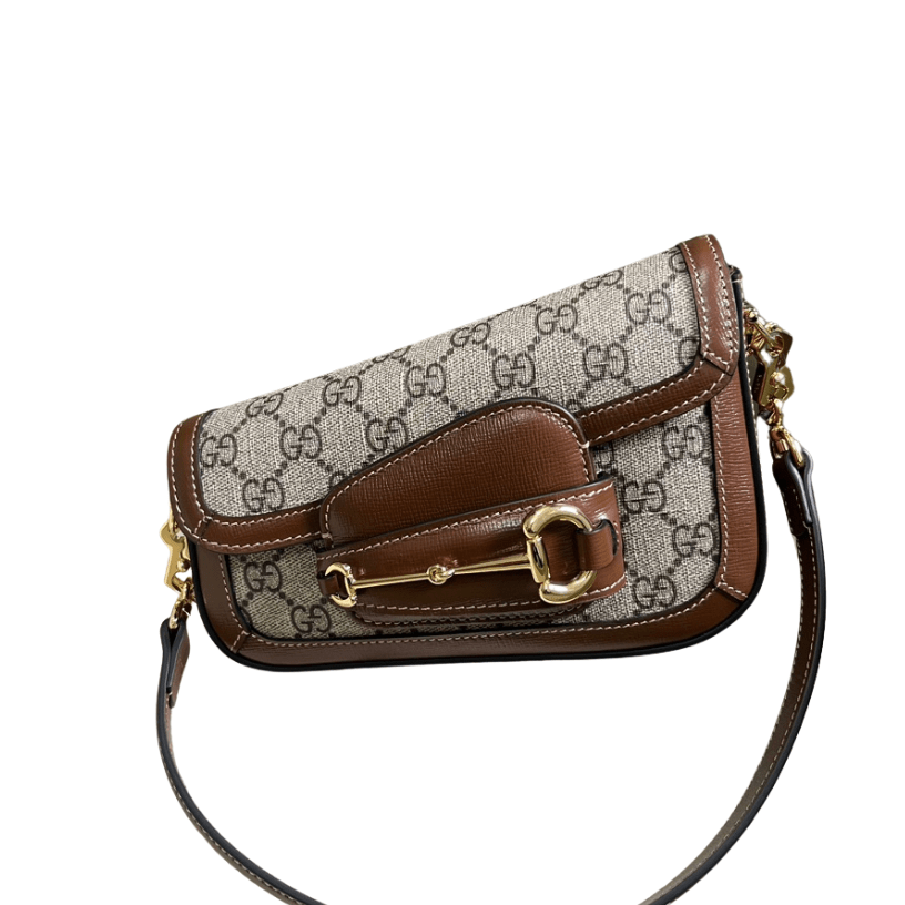 ＧＣＣＩHORSEBIT 1955 MINI GG CANVAS SHOULDER BAG