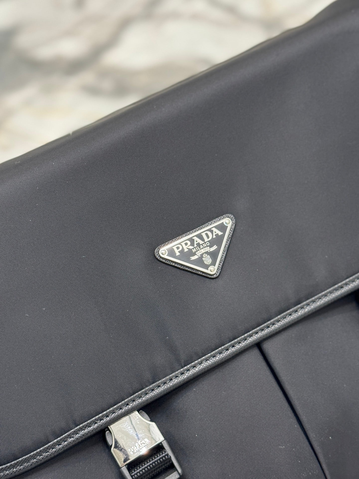 ＰＲＤＡ RE-NYLON AND SAFFIANO LEATHER SHOULDER BAG