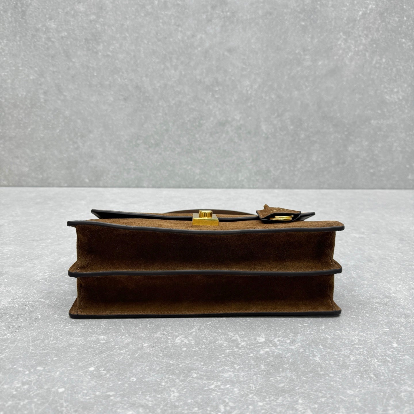 ＰＲＤＡ SOFT SOUND MEDIUM SUEDE SHOULDER BAG COCOA BROWN