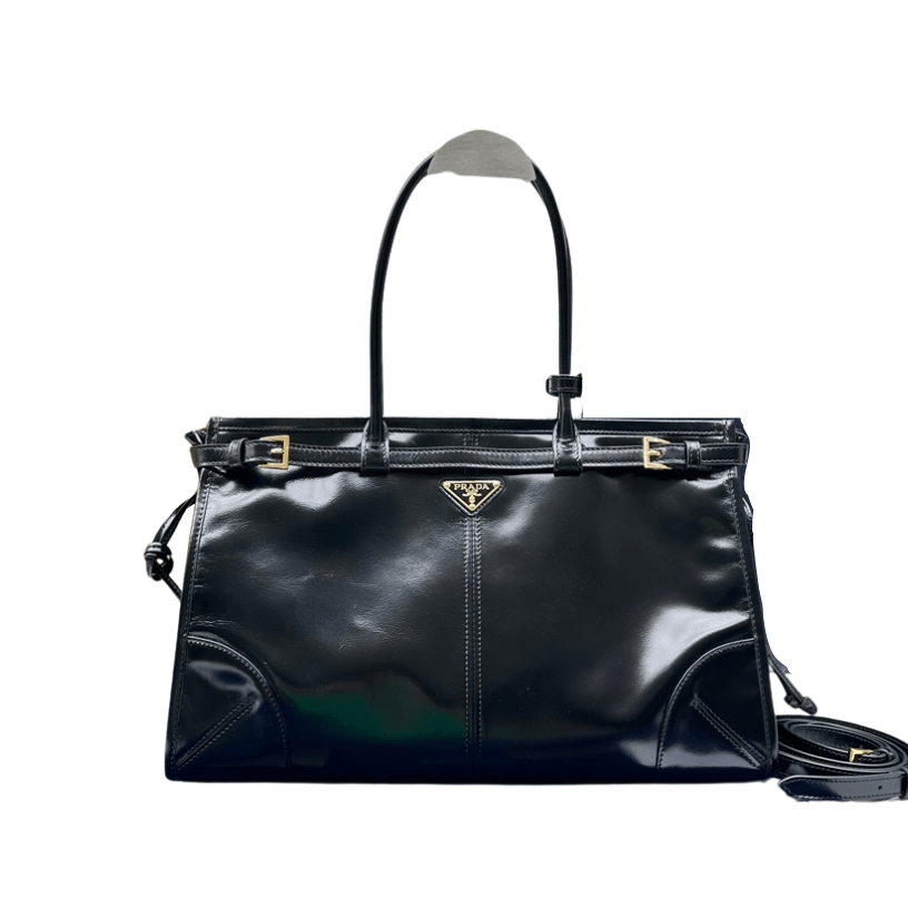 ＰＲＤＡ BONNIE EXTRA LARGE LEATHER HANDBAG