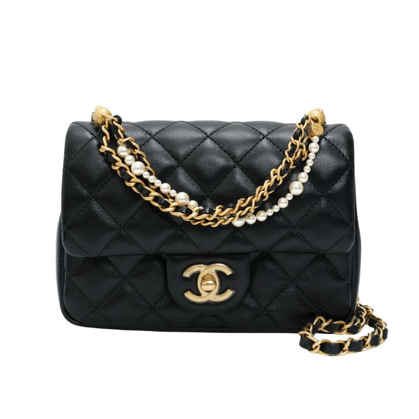 ＣＨＮＥＬ 24P CLASSIC HANDBAG BLACK