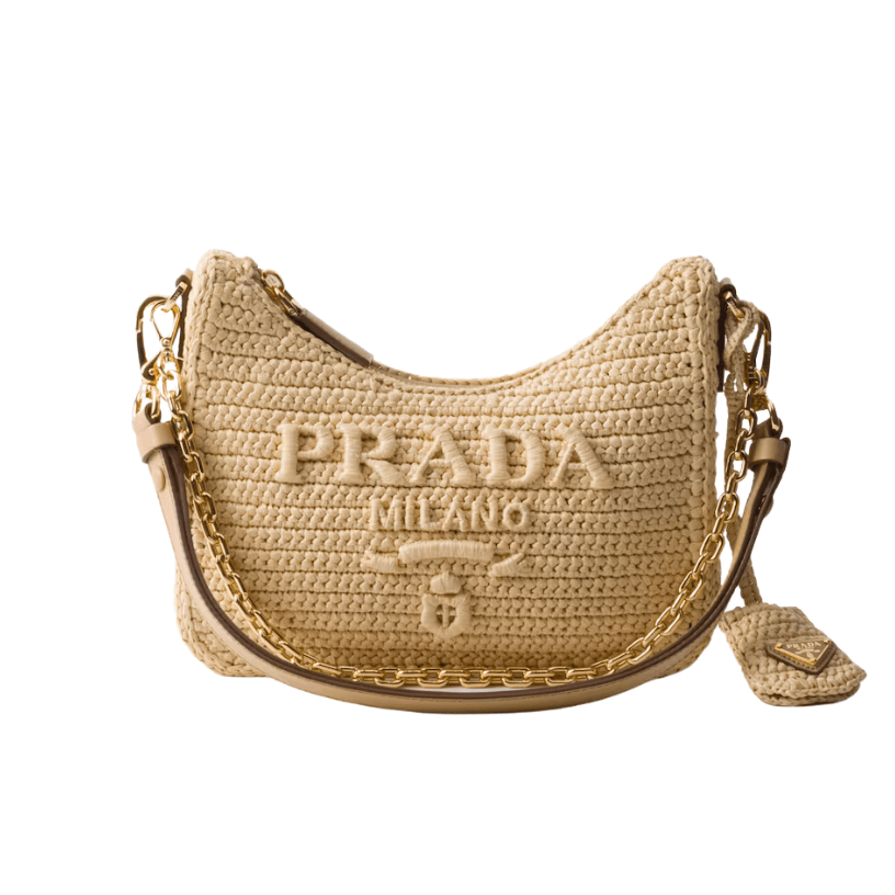 ＰＲＤＡ RE-EDITION CROCHET MINI-BAG