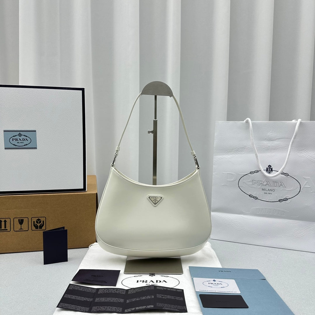 ＰＲＤＡ CLEO BRUSHED LEATHER SHOULDER BAG