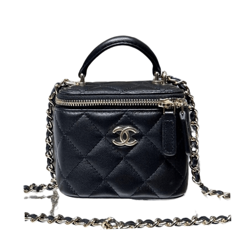 ＣＨＮＥＬMINI VANITY CASE WITH CHAIN