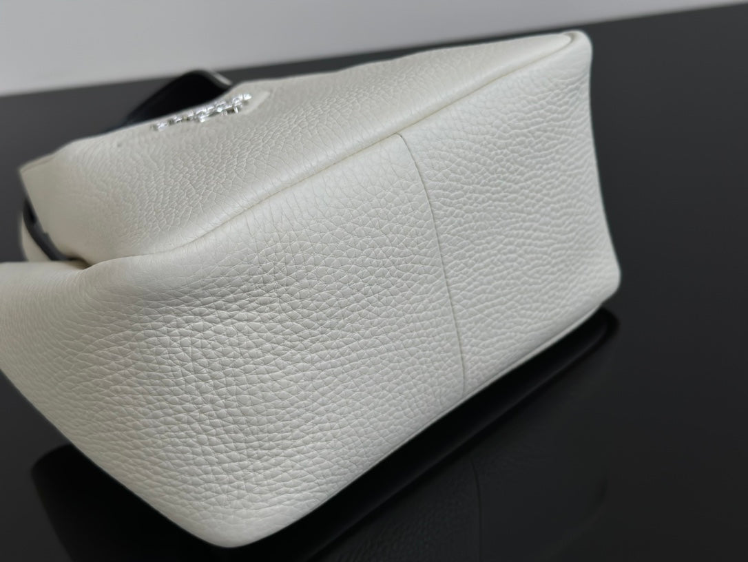 ＰＲＤＡ LEATHER MINI HANDBAG WHITE