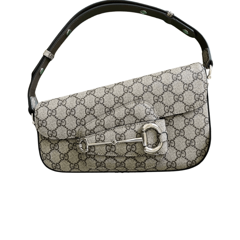 ＧＣＣＩHORSEBIT 1955 SMALL SHOULDER BAG GG CANVAS