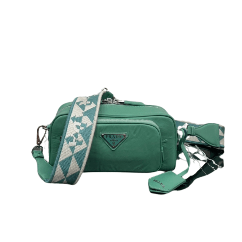 ＰＲＤＡ NAPPA ANTIQUE MULTI-POCKET SHOULDER BAG SAGE GREEN