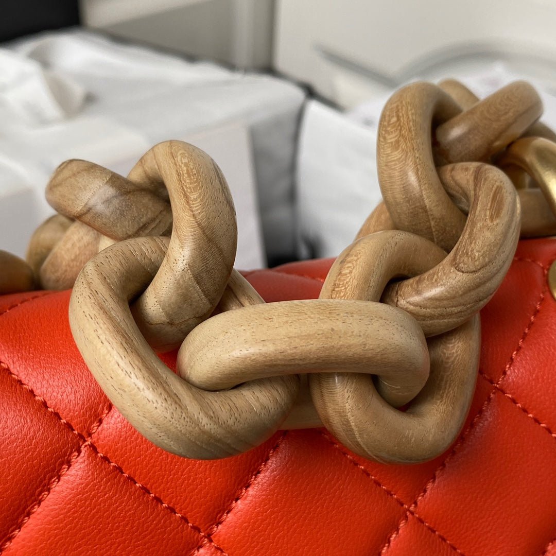 ＣＨＮＥＬ MINI FLAP BAG RED