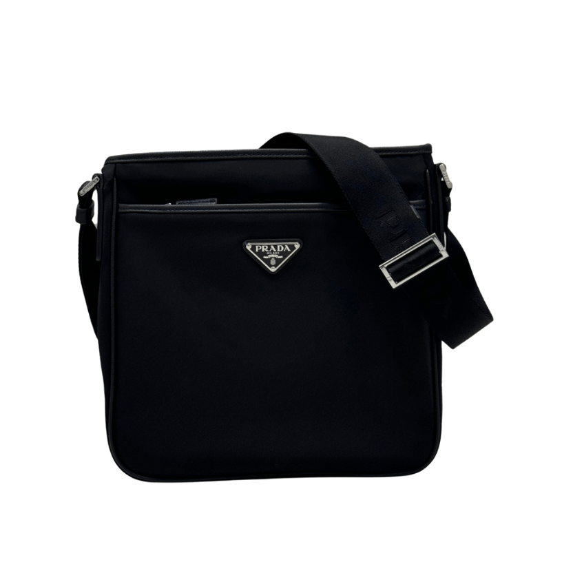 ＰＲＤＡ RE-NYLON AND SAFFIANO LEATHER SHOULDER BAG
