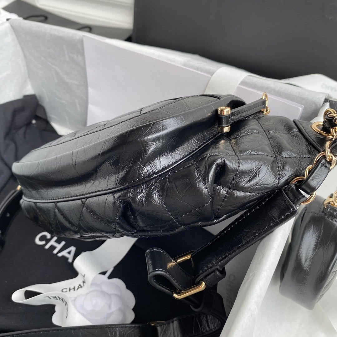 ＣＨＮＥＬWAIST BAG WITH COIN PURSE BLACK