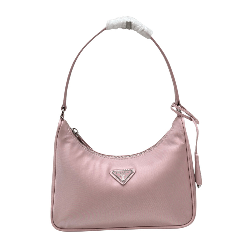 ＰＲＤＡ RE-EDITION 2005 RE-NYLON AND SAFFIANO MINI BAG ALABASTER