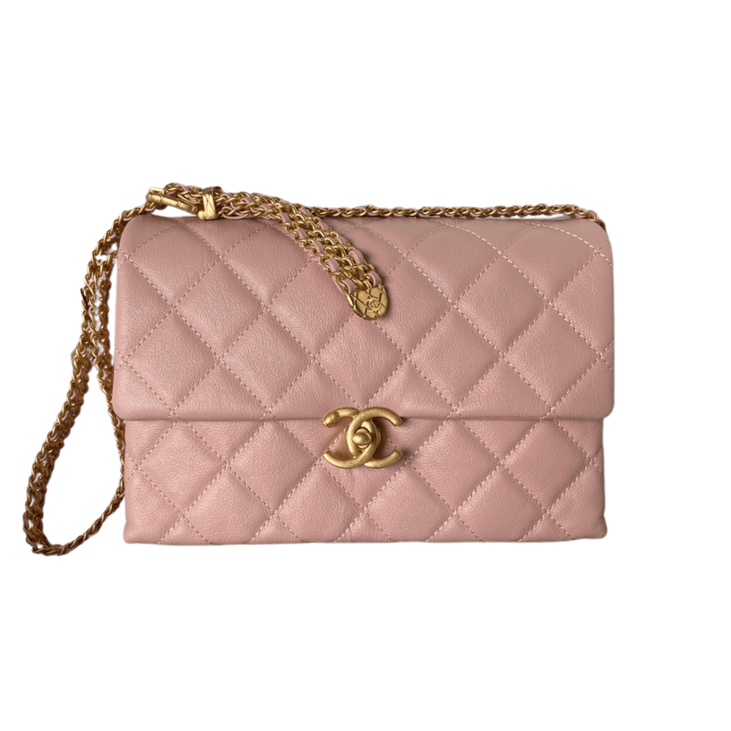 ＣＨＮＥＬSMALL FLAP BAG PINK