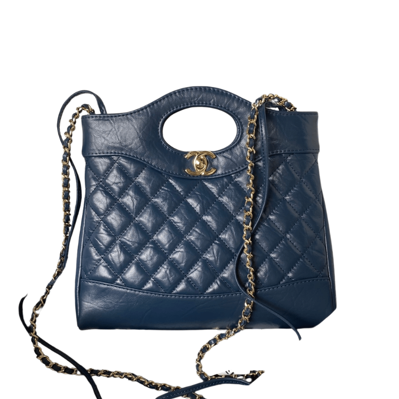 ＣＨＮＥＬ31 MINI SHOPPING BAG BLUE