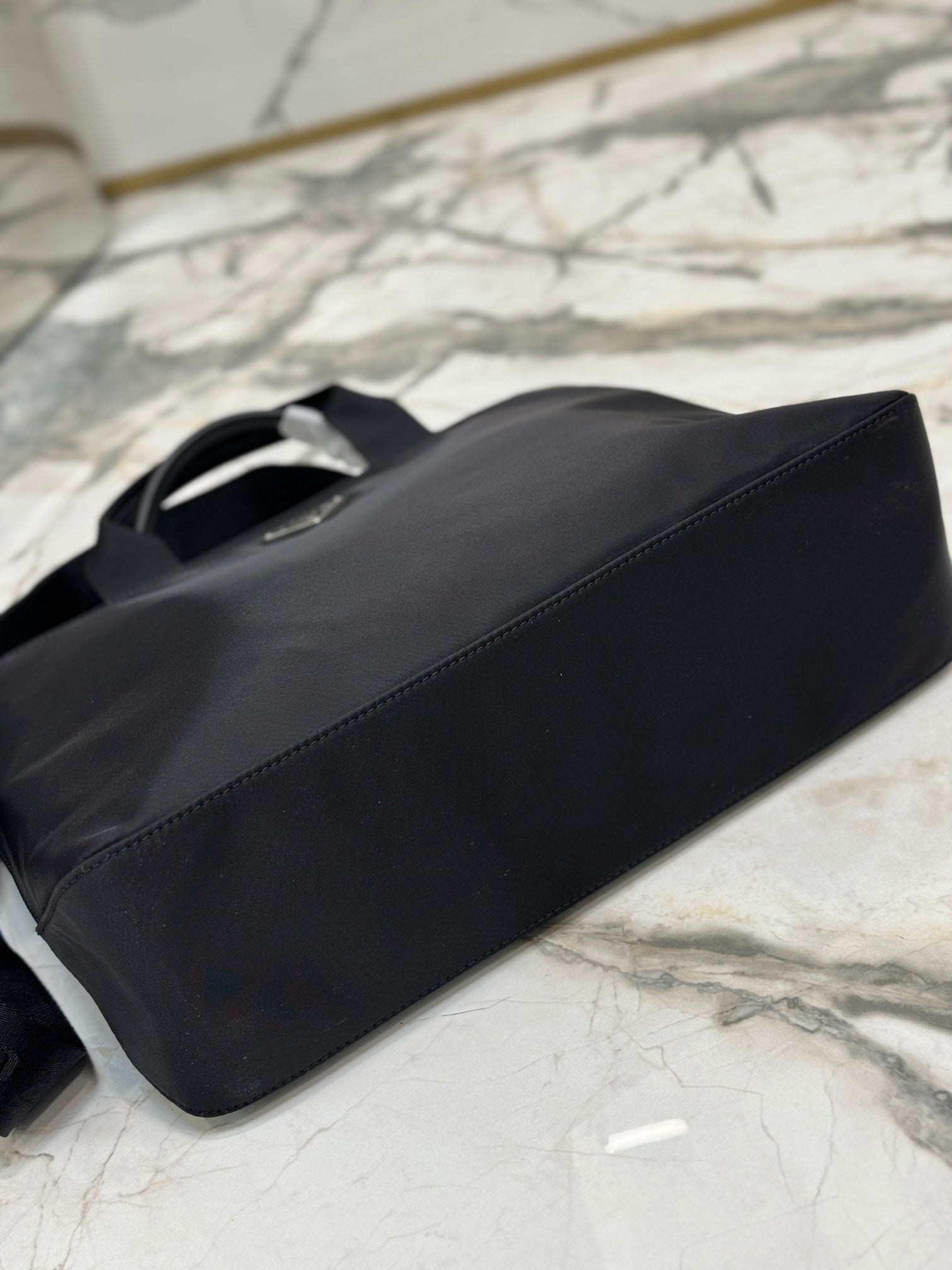 ＰＲＤＡ RE-NYLON AND SAFFIANO LEATHER TOTE BAG