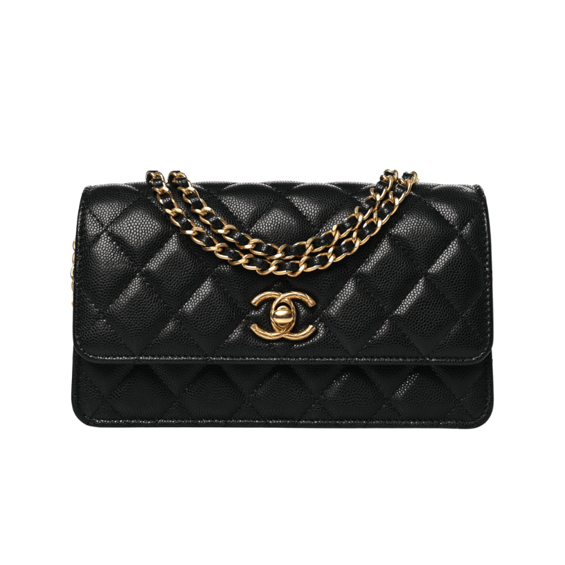 ＣＨＮＥＬFLAP BAG BLACK