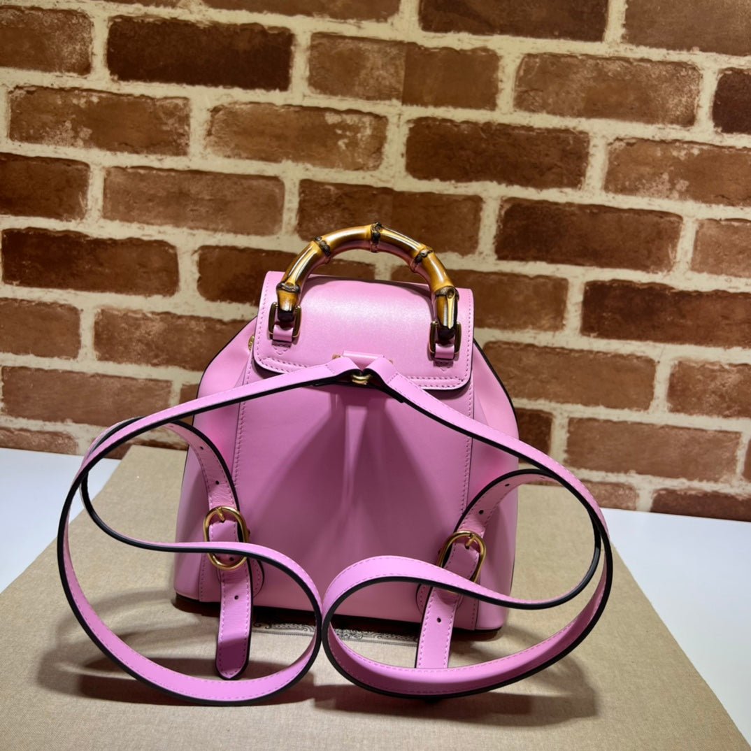 ＧＣＣＩSMALL BAMBOO BACKPACK PINK