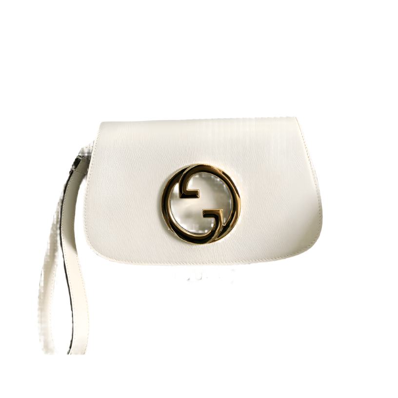ＧＣＣＩBLONDIE LEATHER SHOULDER BAG WHITE