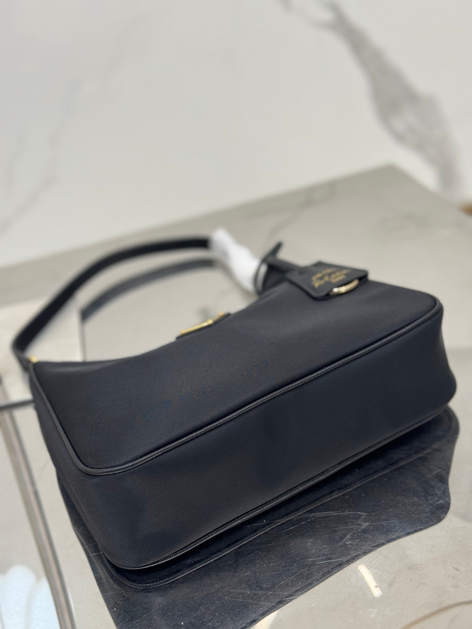 ＰＲＤＡ RE-EDITION 2005 RE-NYLON AND SAFFIANO MINI BAG BLACK