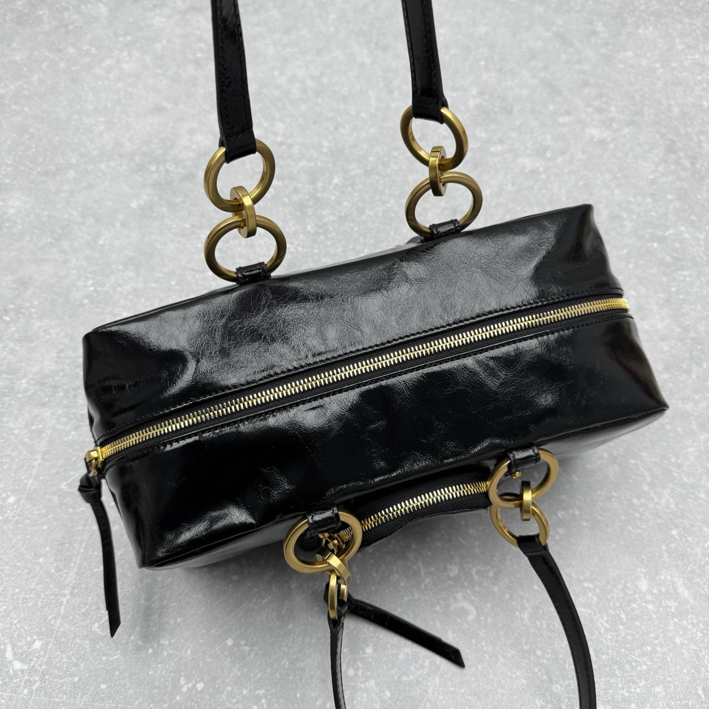 ＰＲＤＡ DANGLE MEDIUM LEATHER TOP-HANDLE BAG