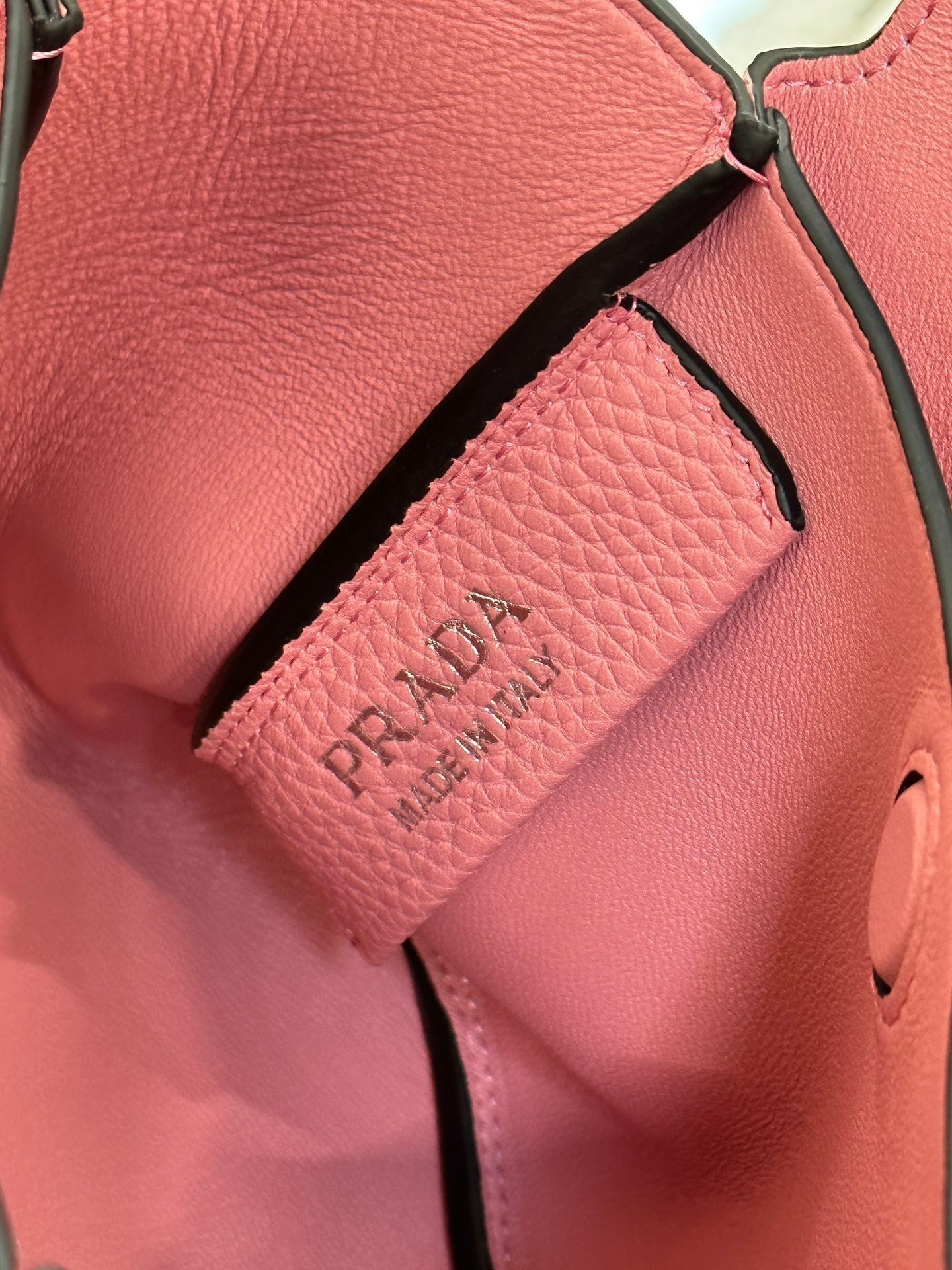 ＰＲＤＡ LEATHER TOTE BAG PINK