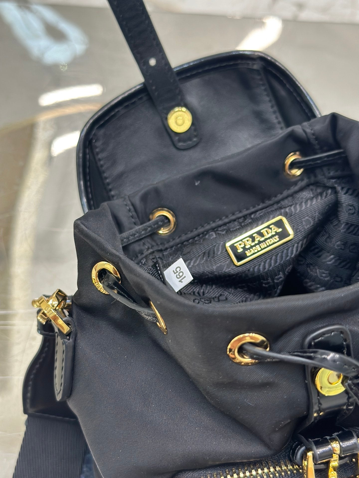 ＰＲＤＡ SMALL RE-NYLON BACKPACK