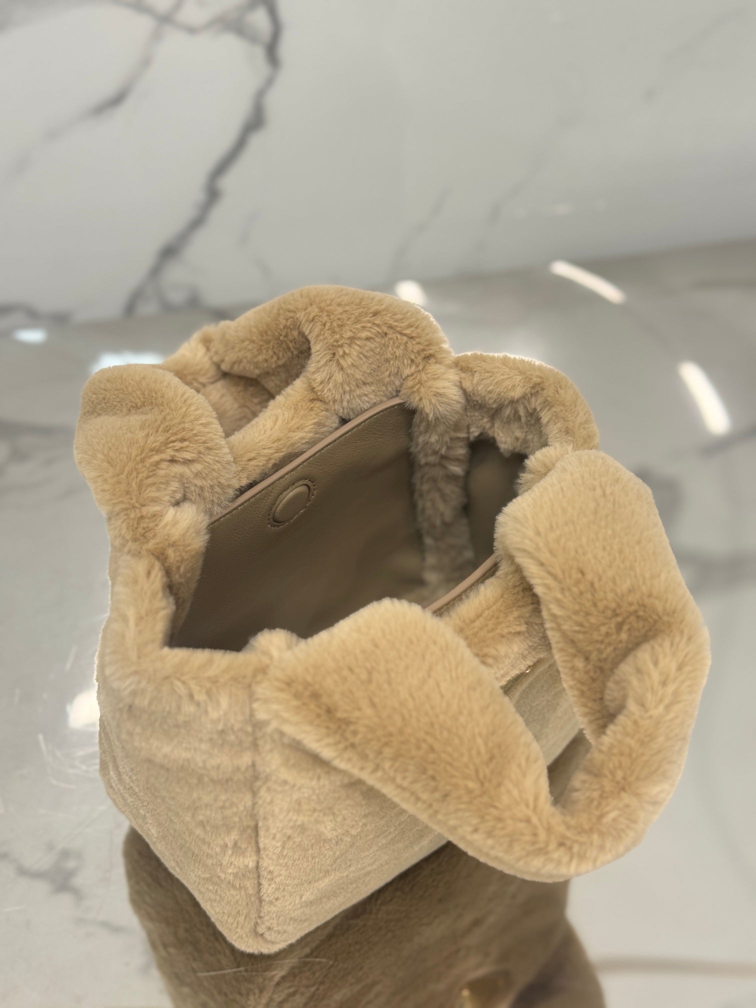 ＰＲＤＡ SHEARLING MINI HANDBAG