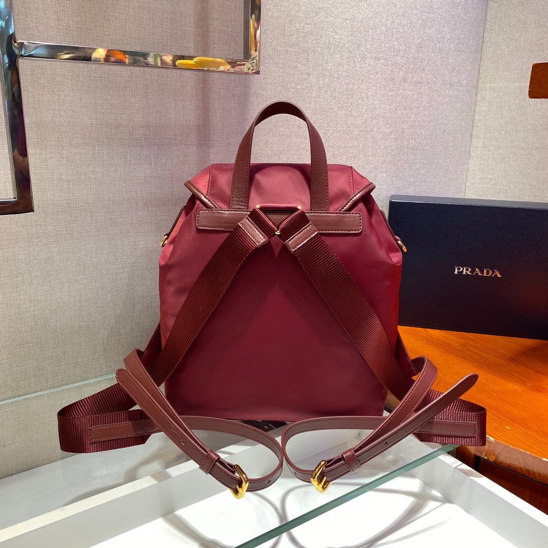 ＰＲＤＡ RE-NYLON BACKPACK BURGUNDY