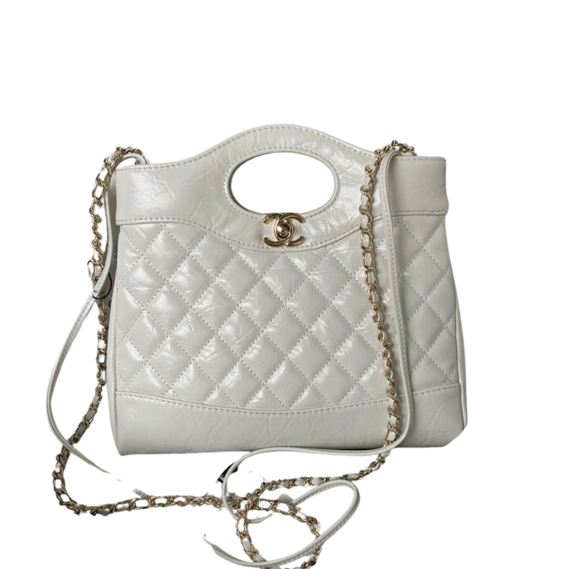 ＣＨＮＥＬ31 MINI SHOPPING BAG WHITE