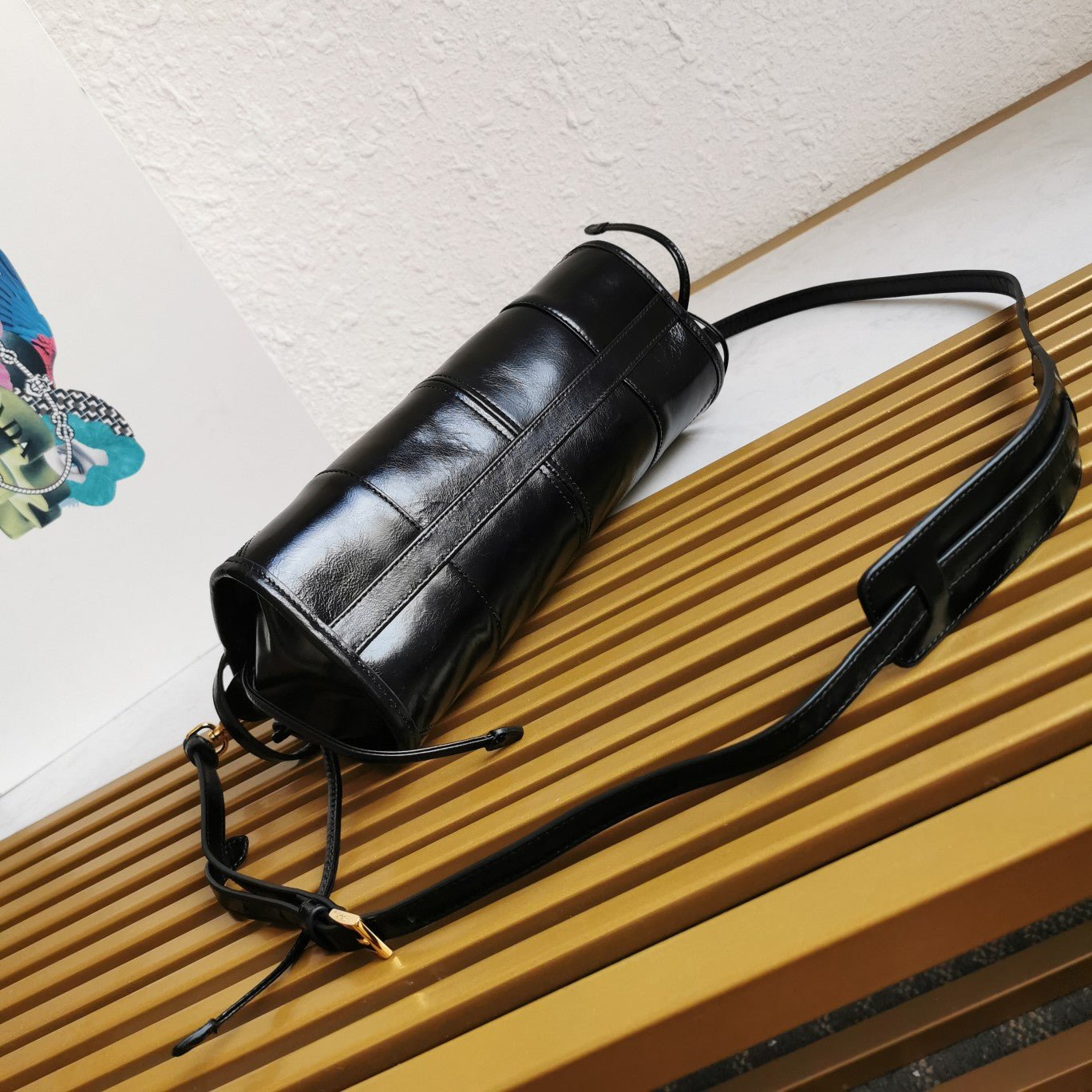 ＰＲＤＡ BONNIE SMALL LEATHER SHOULDER BAG