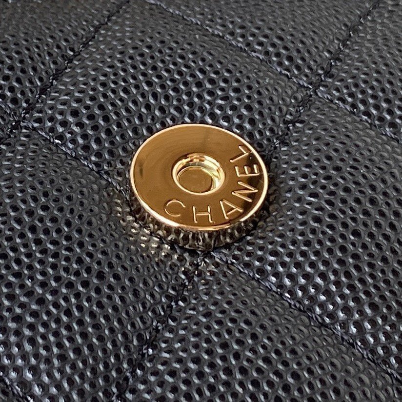 ＣＨＮＥＬCLUTCH WITH CHAIN BLACK