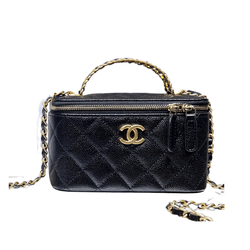 ＣＨＮＥＬCHAIN VANITY CASE BLACK