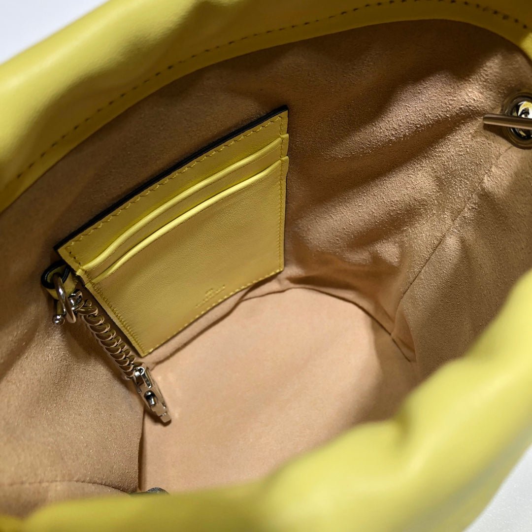 ＧＣＣＩGG MARMONT BUCKET BAG YELLOW