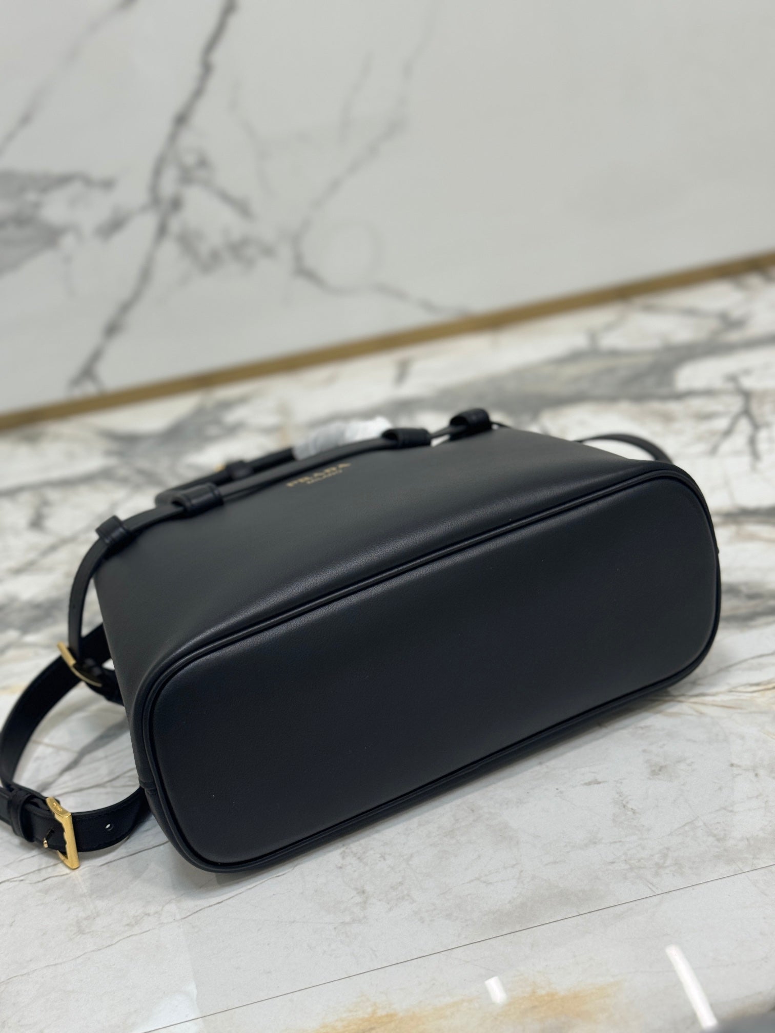 ＰＲＤＡ BUCKLE SMALL LEATHER HANDBAG WITH DOUBLE BELT