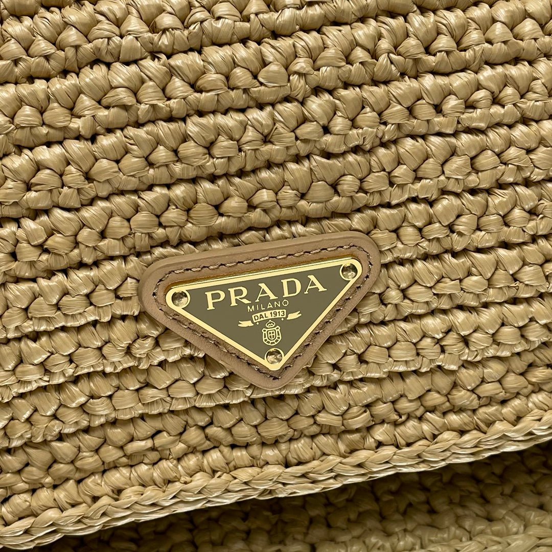ＰＲＤＡ RAFFIA SHOULDER BAG